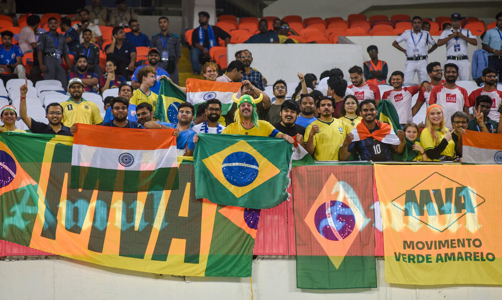 कोलकाता: भारत-ब्राजील FIFA मैत्रीपूर्ण अंतरराष्ट्रीय फुटबॉल मुकाबला