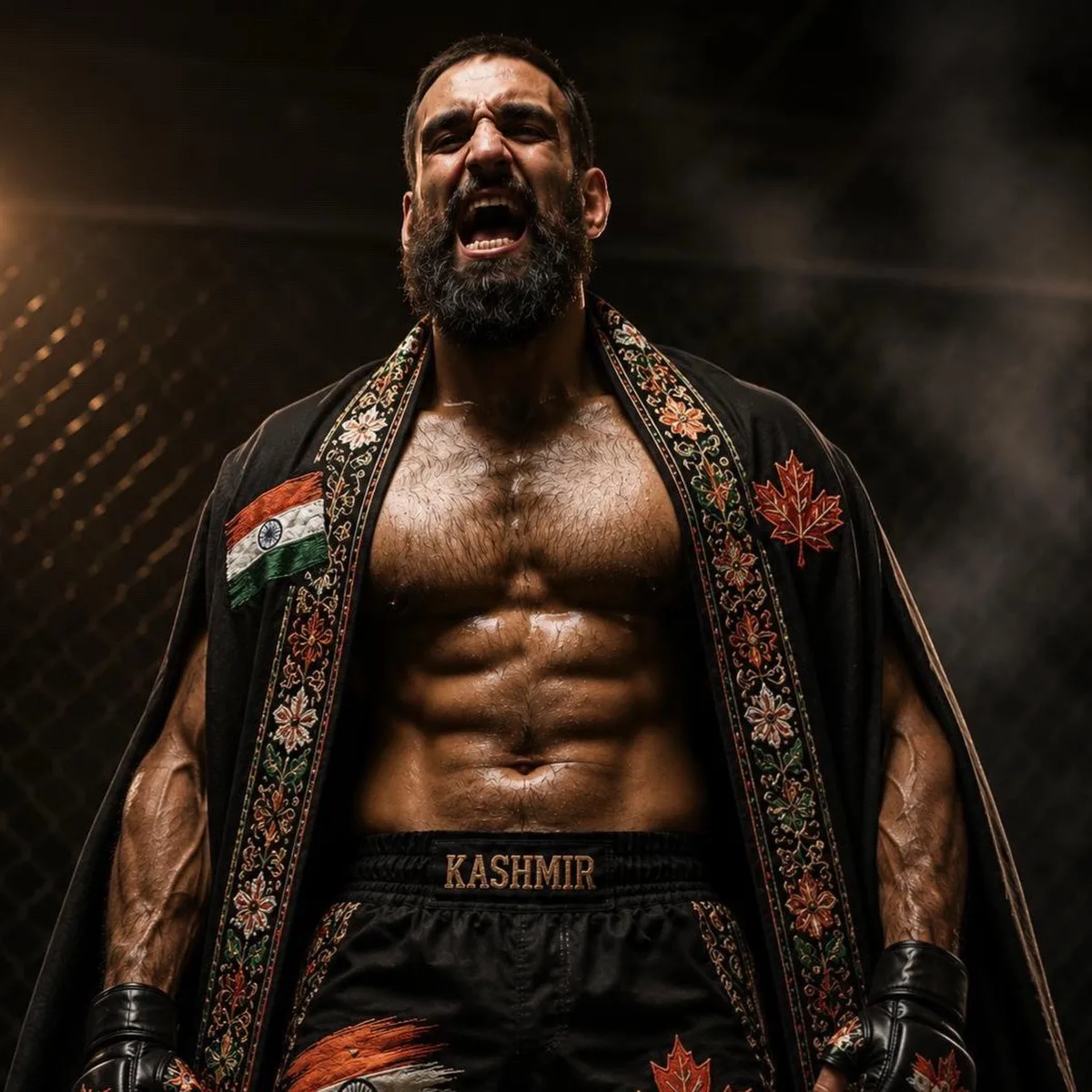 MMA: पुलवामा के ओवैस याकूब ने रचा इतिहास, दो बार के अजेय वर्ल्ड चैंपियन को 4 मिनट में हराया