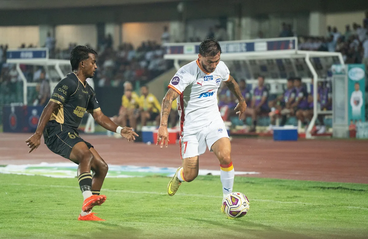 ISL 2026-27: आख़िरी मिनट में विनीत के गोल ने बेंगलुरु को हार से बचाया, नॉर्थईस्ट से 1-1 ड्रॉ