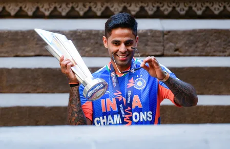 T20 विश्व कप विजेता कप्तान सूर्यकुमार यादव टीम से बाहर, बोले- 'सोचा नहीं था कि ऐसा होगा'