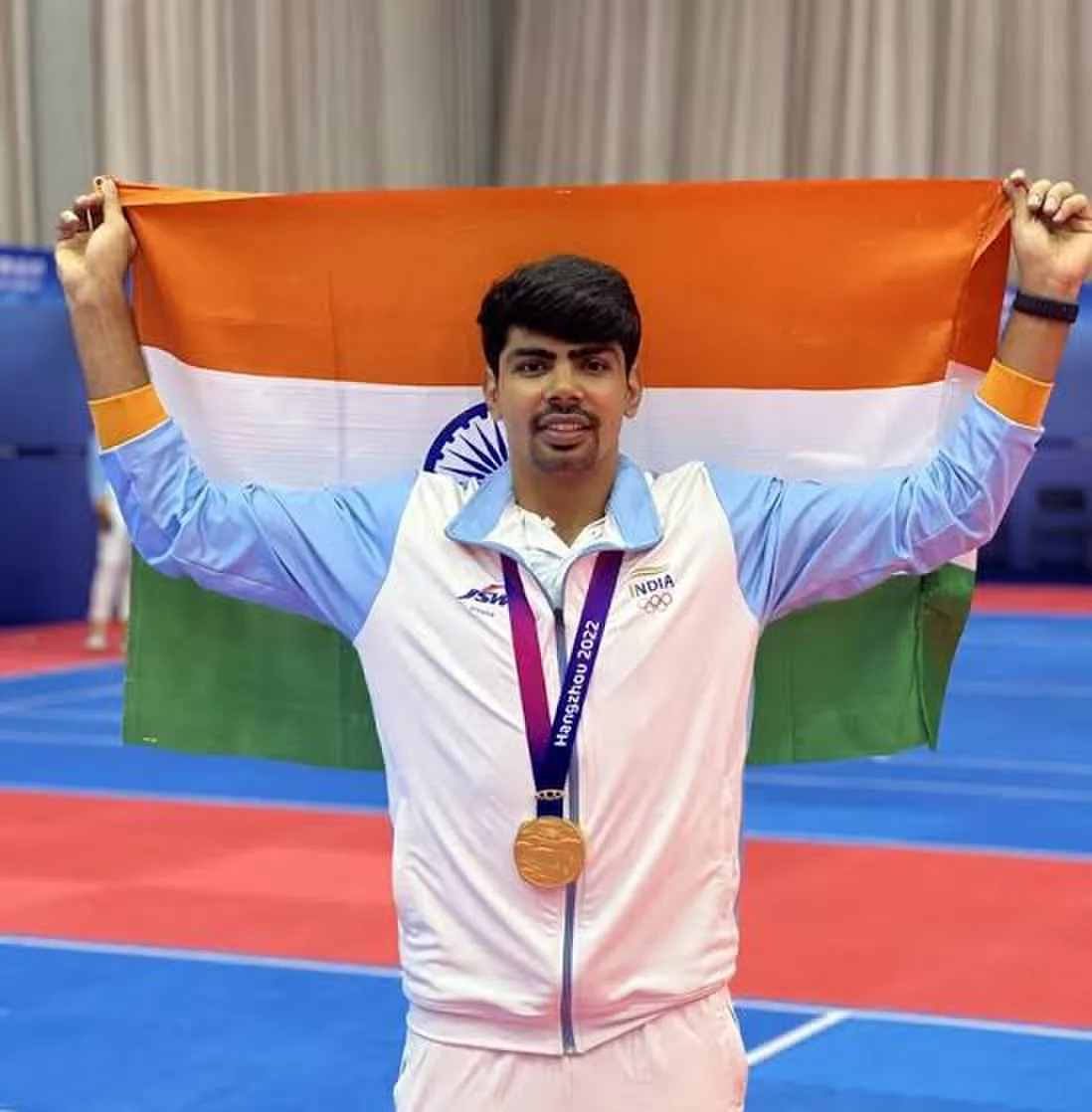 एशियन गेम्स 2026: उद्घाटन समारोह में बड़ा बदलाव, अब कबड्डी स्टार पवन सहरावत होंगे भारत के ध्वजवाहक