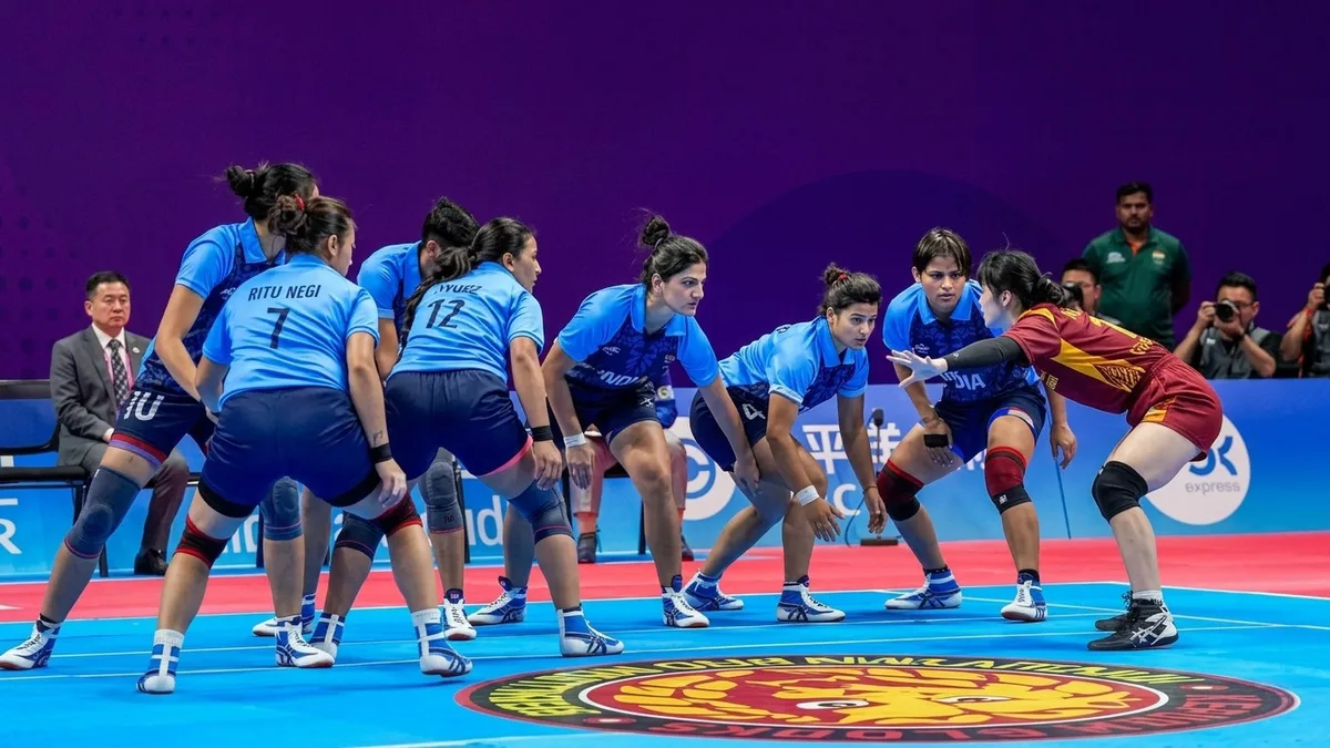 एशियन गेम्स 2026: भारतीय महिला कबड्डी टीम का दबदबा, बांग्लादेश को हराकर की धमाकेदार शुरुआत