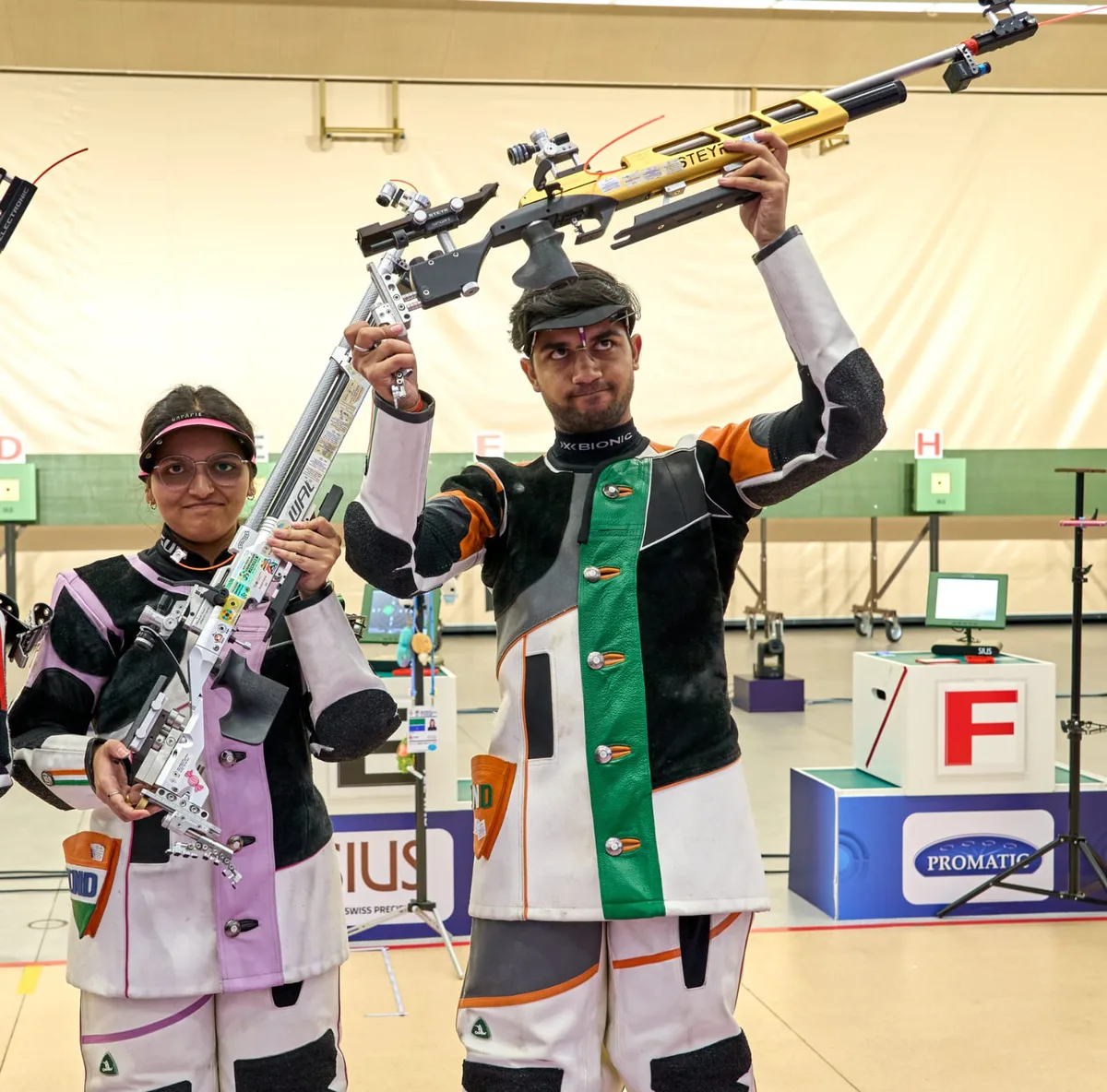 ISSF वर्ल्ड कप: सोनम और हिमांशु की जोड़ी ने 10 मीटर एयर राइफल में जीता कांस्य पदक