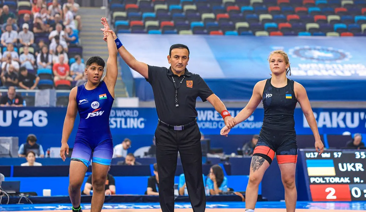 U-17 विश्व कुश्ती: निकिता ने जीता चांदी, कामना और गरिमा ने भारत को दिलाए कांस्य पदक