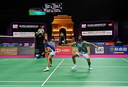 BWF वर्ल्ड चैंपियनशिप: ध्रुव-तनीषा की जोड़ी हारी, मिक्स्ड डबल्स में भारत की चुनौती समाप्त