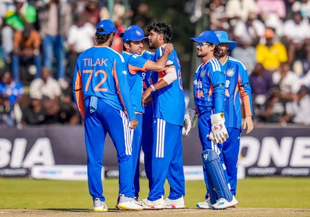 T20 रैंकिंग में भारत फिर बना बादशाह, जिम्बाब्वे को 90 रनों से हराकर इंग्लैंड को पीछे छोड़ा