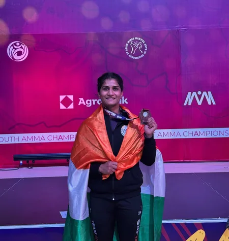 एशियाई खेल 2026: सुचिका तारियाल ने MMA में रचा इतिहास, भारत को दिलाया पहला मेडल