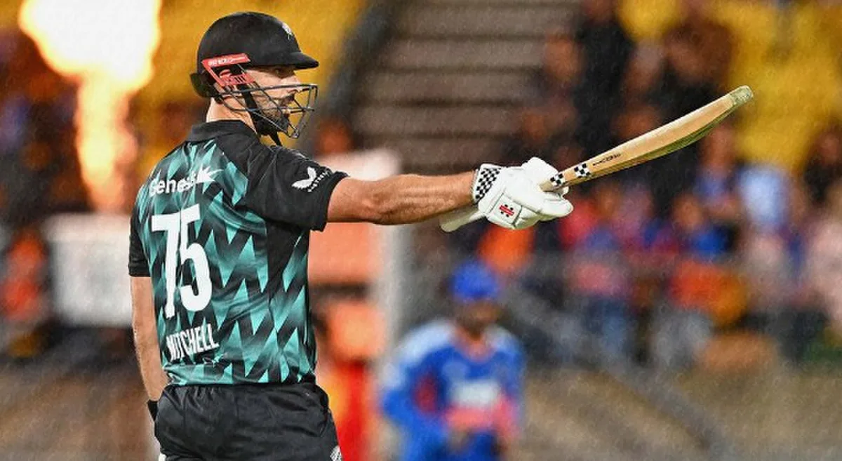 IND vs NZ तीसरा T20: डेरिल मिचेल के तूफ़ानी 89* रनों की बदौलत न्यूज़ीलैंड ने भारत के सामने रखा 199 का लक्ष्य