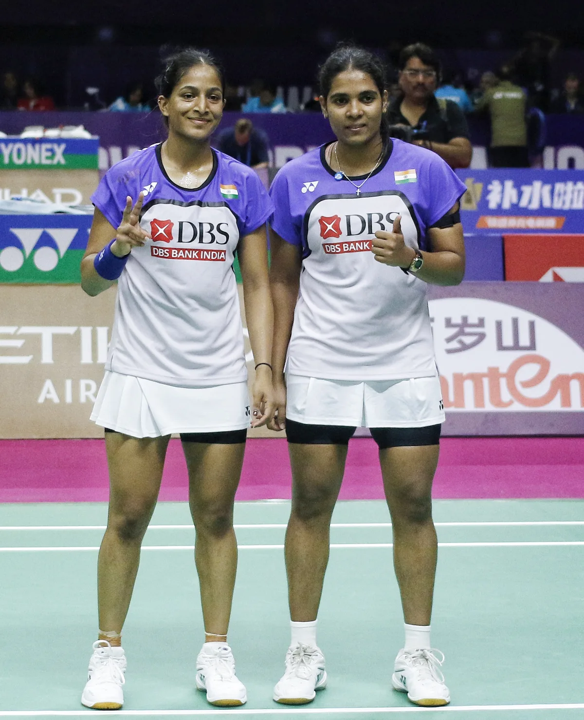 BWF वर्ल्ड चैंपियनशिप: त्रिसा-गायत्री की ऐतिहासिक जीत, पहला गेम हारने के बाद वर्ल्ड नंबर 4 चीनी जोड़ी को हराया, मेडल पक्का