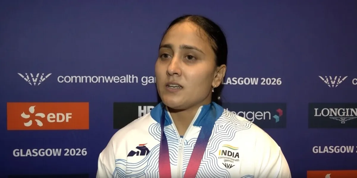 राष्ट्रमंडल खेल 2026: हरजिंदर कौर ने वेटलिफ्टिंग में जीता सिल्वर, बोलीं- 'प्रदर्शन से बहुत खुश हूं'
