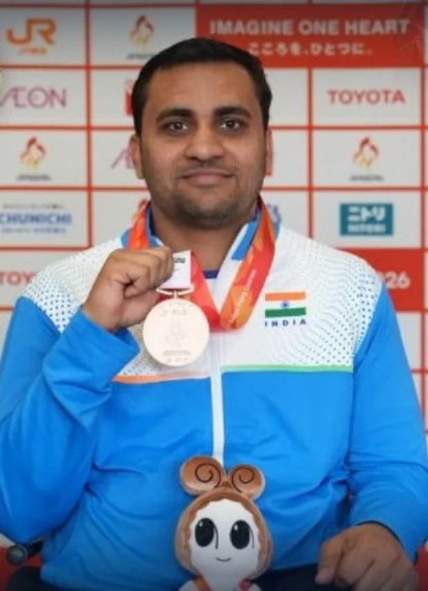 एशियन पैरा गेम्स: शॉट पुट में आयुष वर्मा का स्वर्णिम थ्रो, 8.16 मीटर के साथ भारत को दिलाया गोल्ड