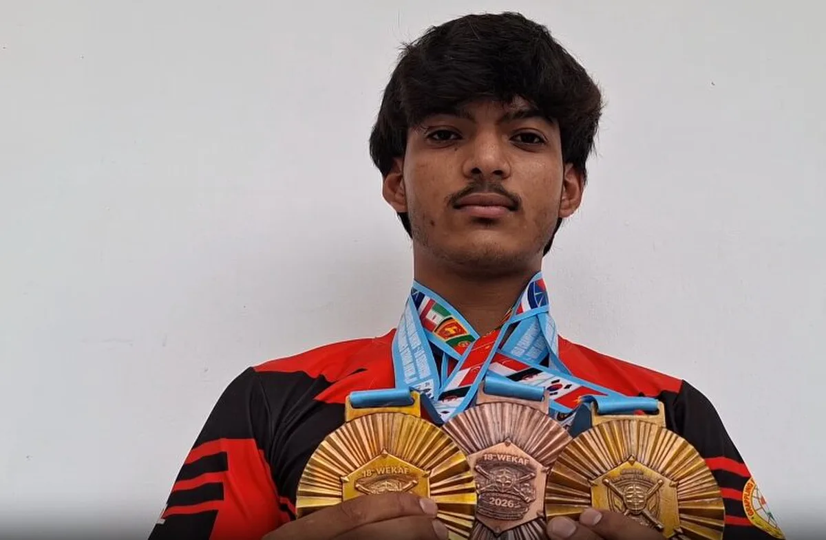 जम्मू-कश्मीर के नाहिद अली ने वर्ल्ड अर्निस चैंपियनशिप में जीता दोहरा स्वर्ण, देश को दिलाए तीन मेडल