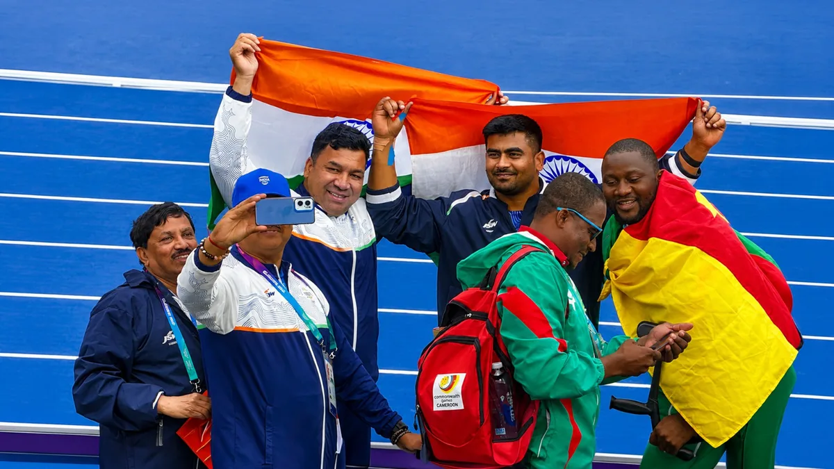 CWG 2026 पैरा एथलेटिक्स: सोमन राणा और शुभम जुयाल ने शॉट पुट में रचा इतिहास, भारत को गोल्ड और सिल्वर दोनों
