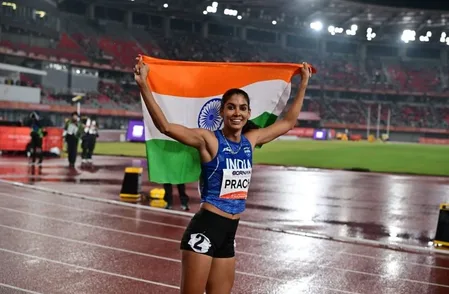 एशियन गेम्स: प्राची चौधरी ने 400 मीटर दौड़ में जीता कांस्य, भारत की पदक संख्या 30 पर पहुंची