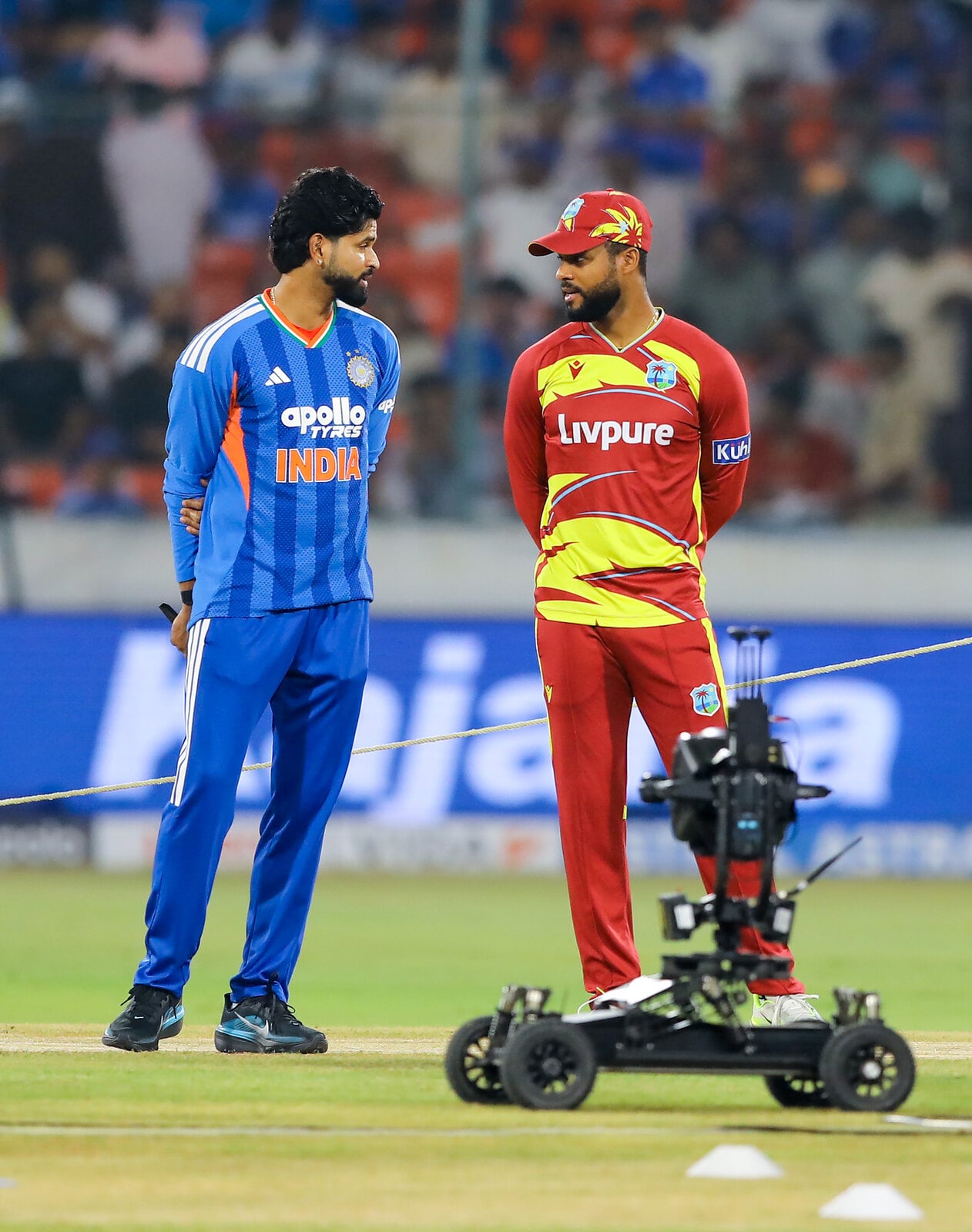 हैदराबाद: भारत बनाम वेस्टइंडीज चौथा T20I