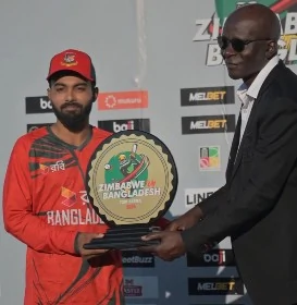 तंजीद हसन के शानदार प्रदर्शन से बांग्लादेश ने जिम्बाब्वे को हराकर T20 सीरीज 2-1 से जीती